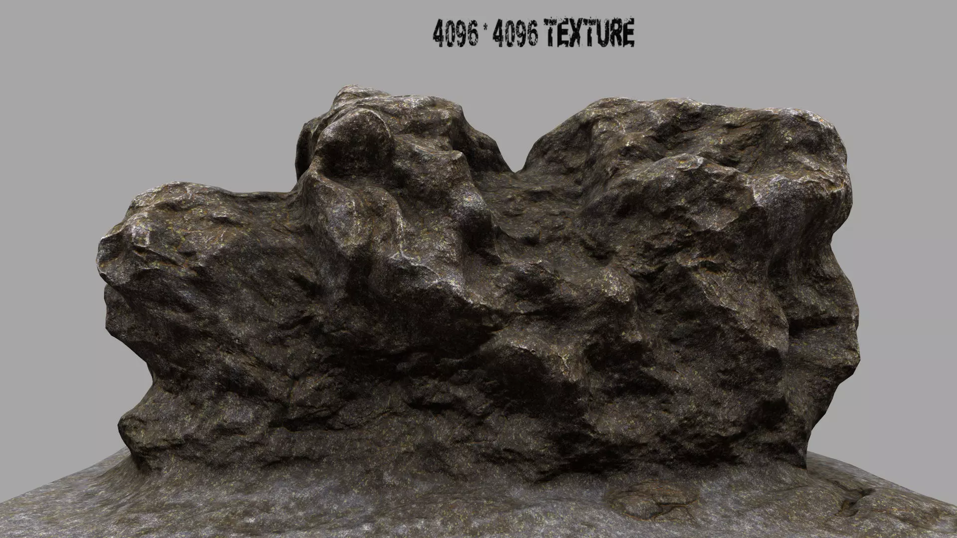 Rock Mount 3D model_0