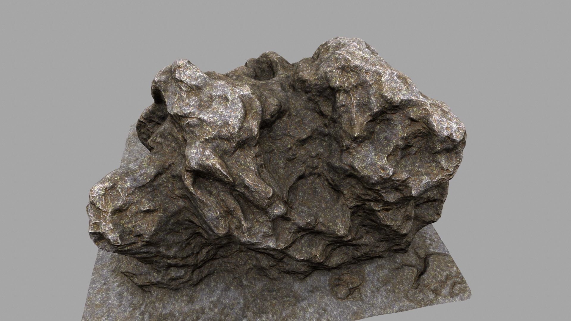 Rock Mount 3D model_12