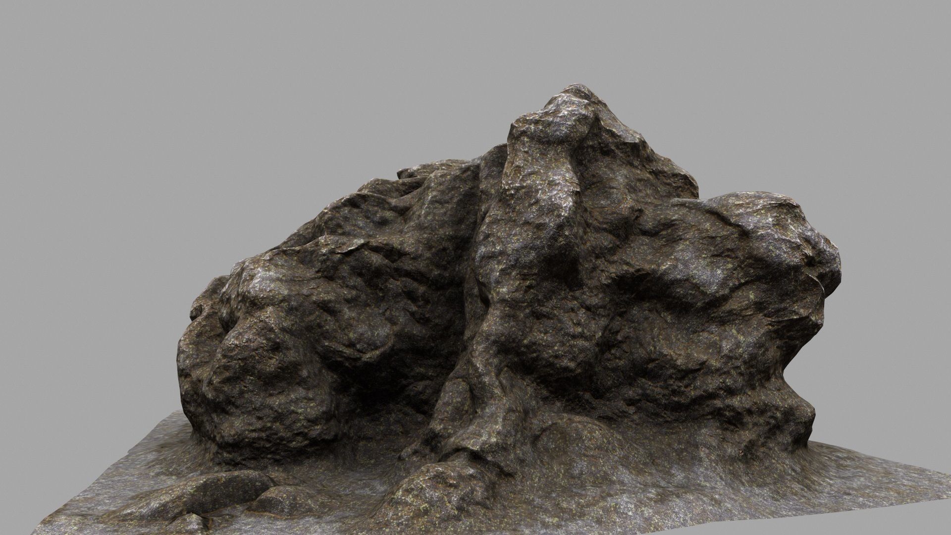 Rock Mount 3D model_7