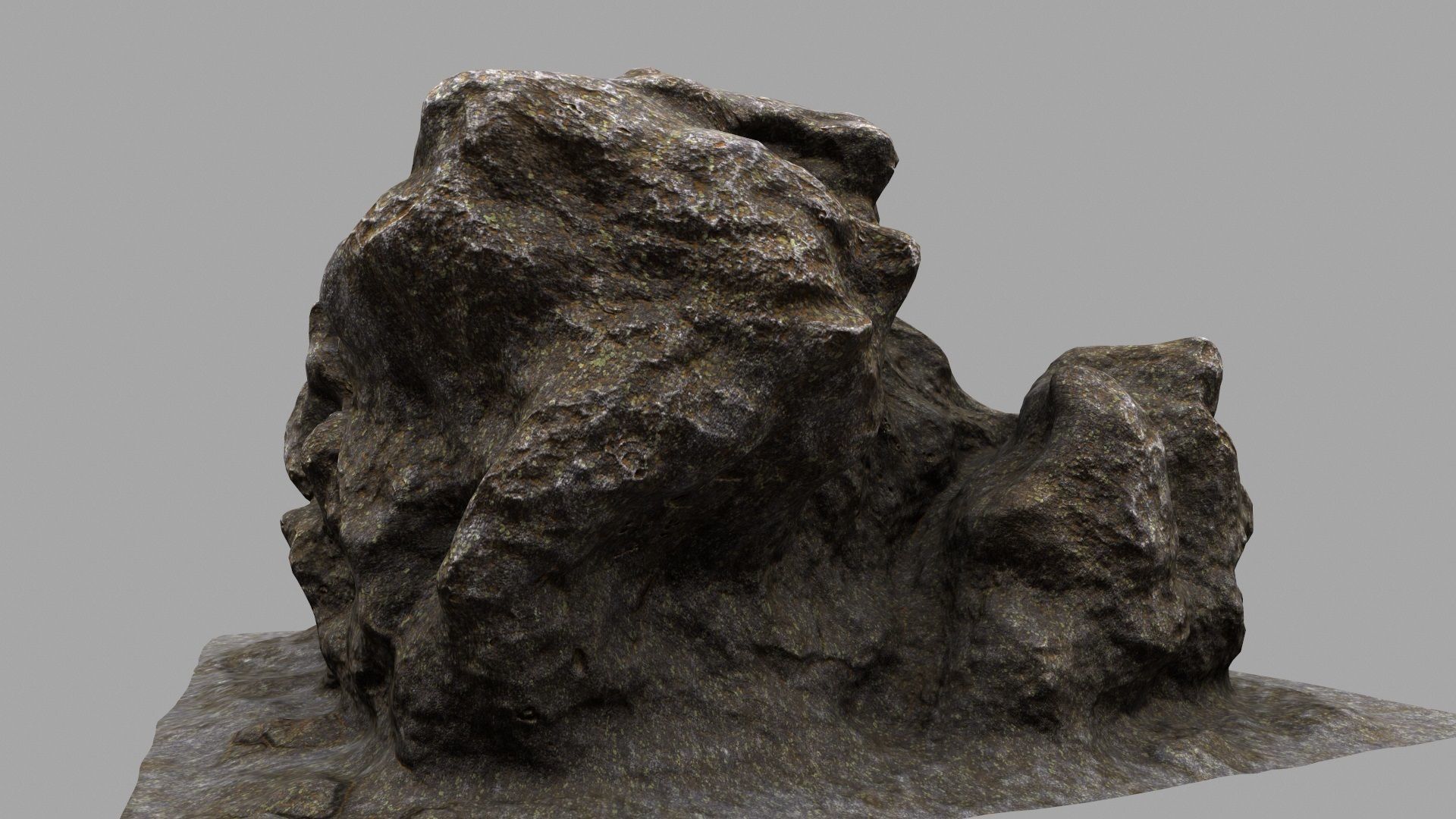 Rock Mount 3D model_9