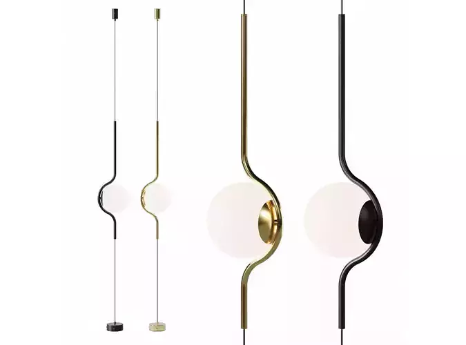 Faro Barcelona Le Vita Stretch Light 3D model