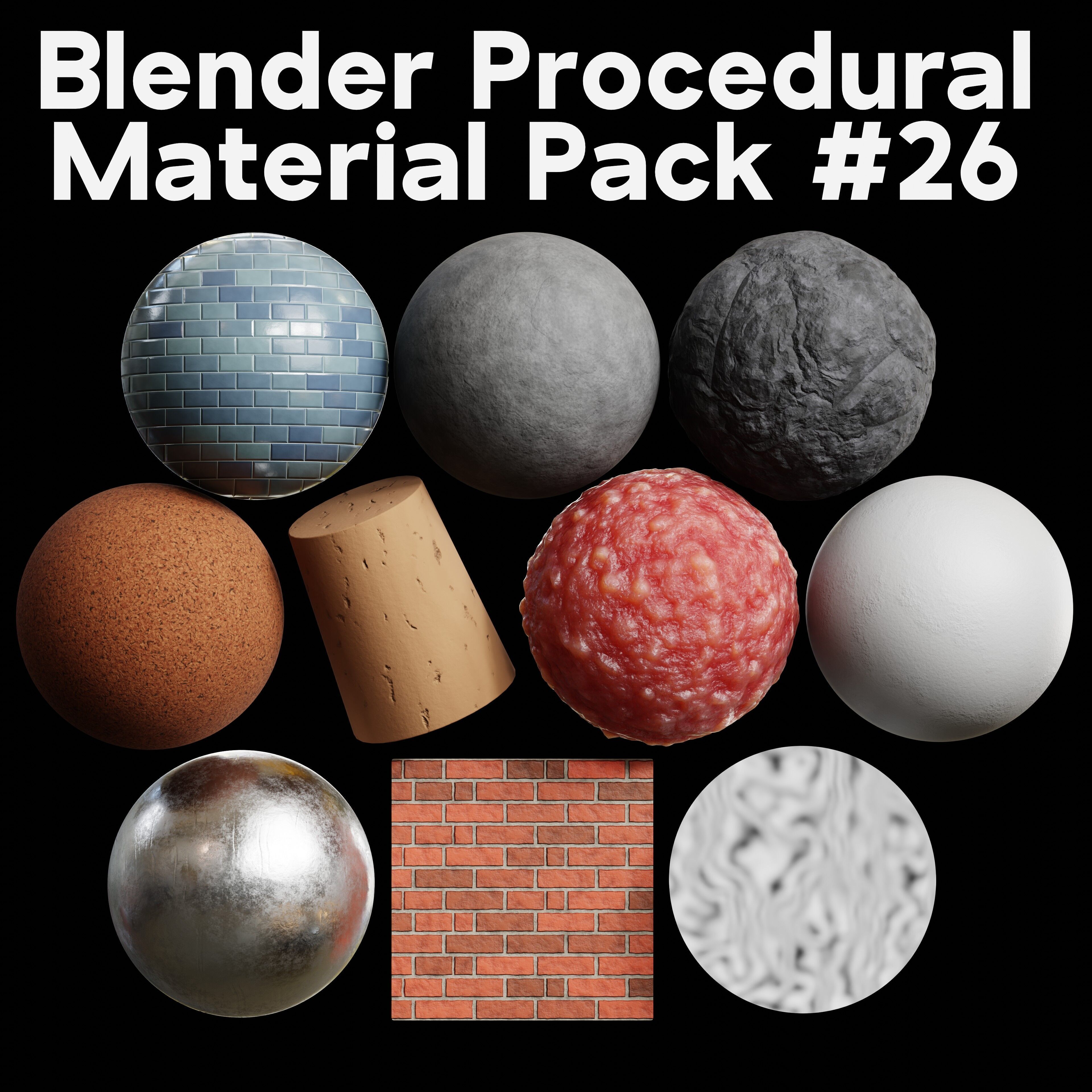 Blender Procedural Material Pack 26 Texture_6