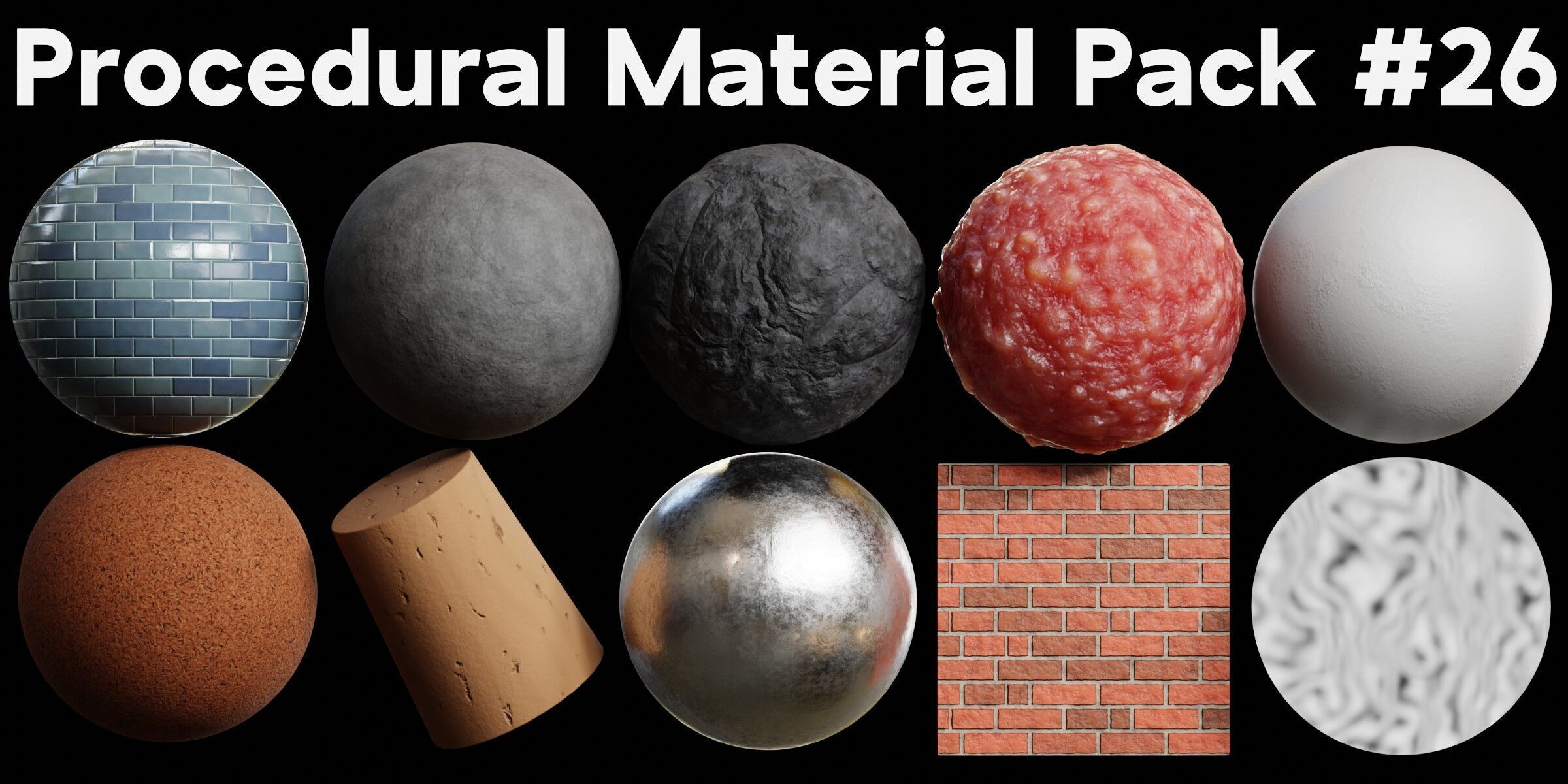 Blender Procedural Material Pack 26 Texture_3