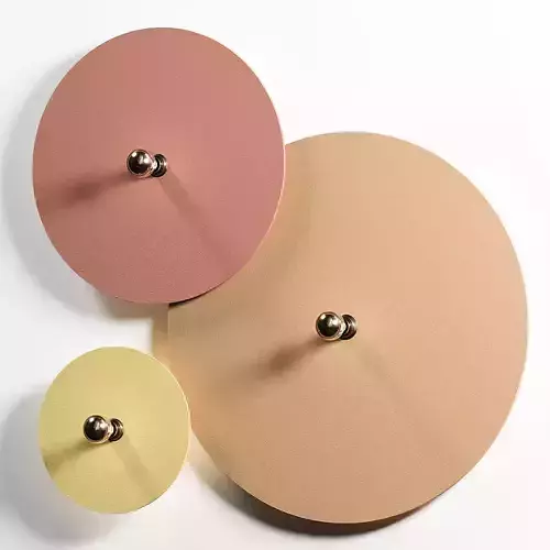 Aromas del Campo Flat Wall Lamps 3D model