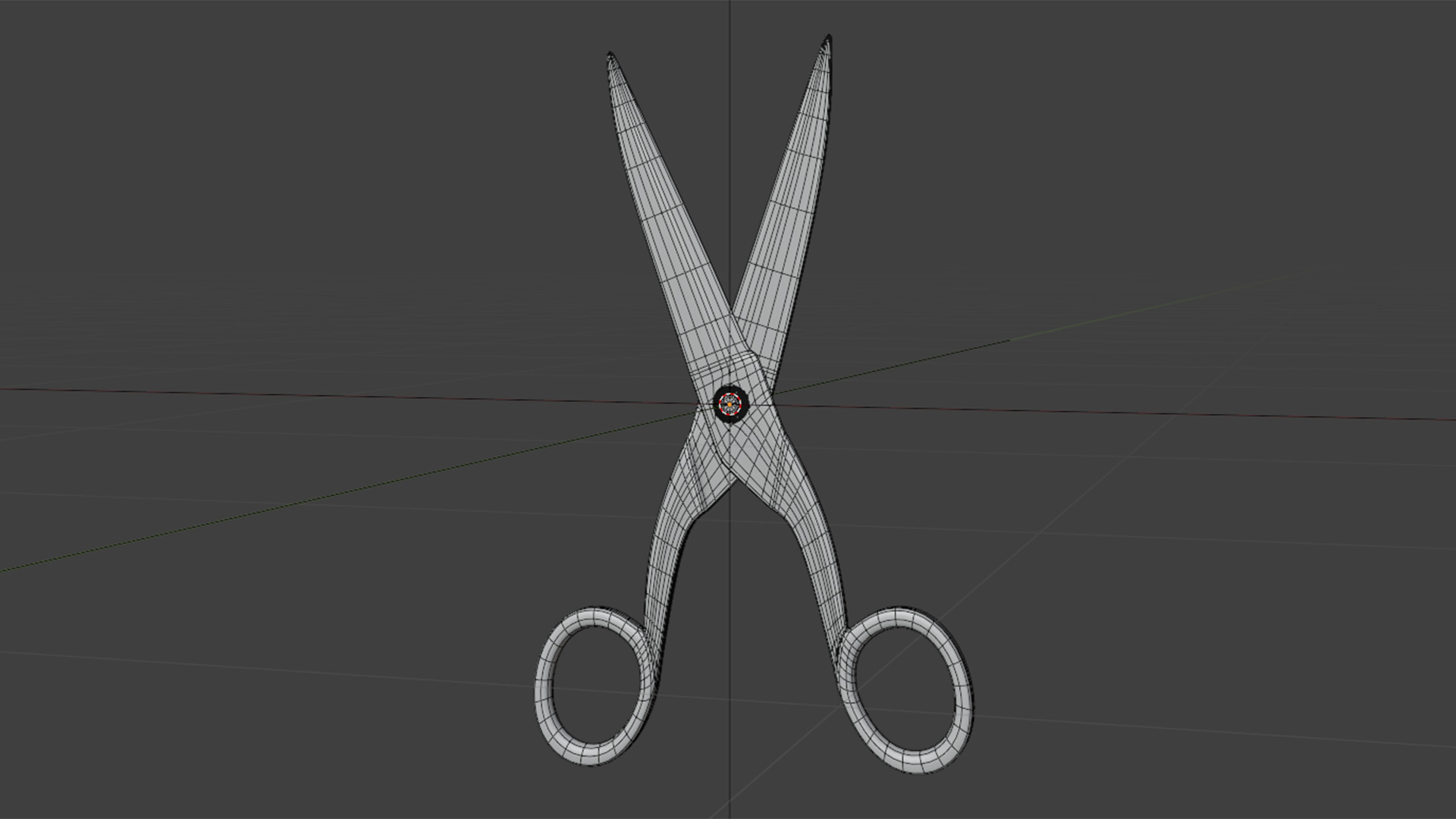 Scissors 1303 3D model_3