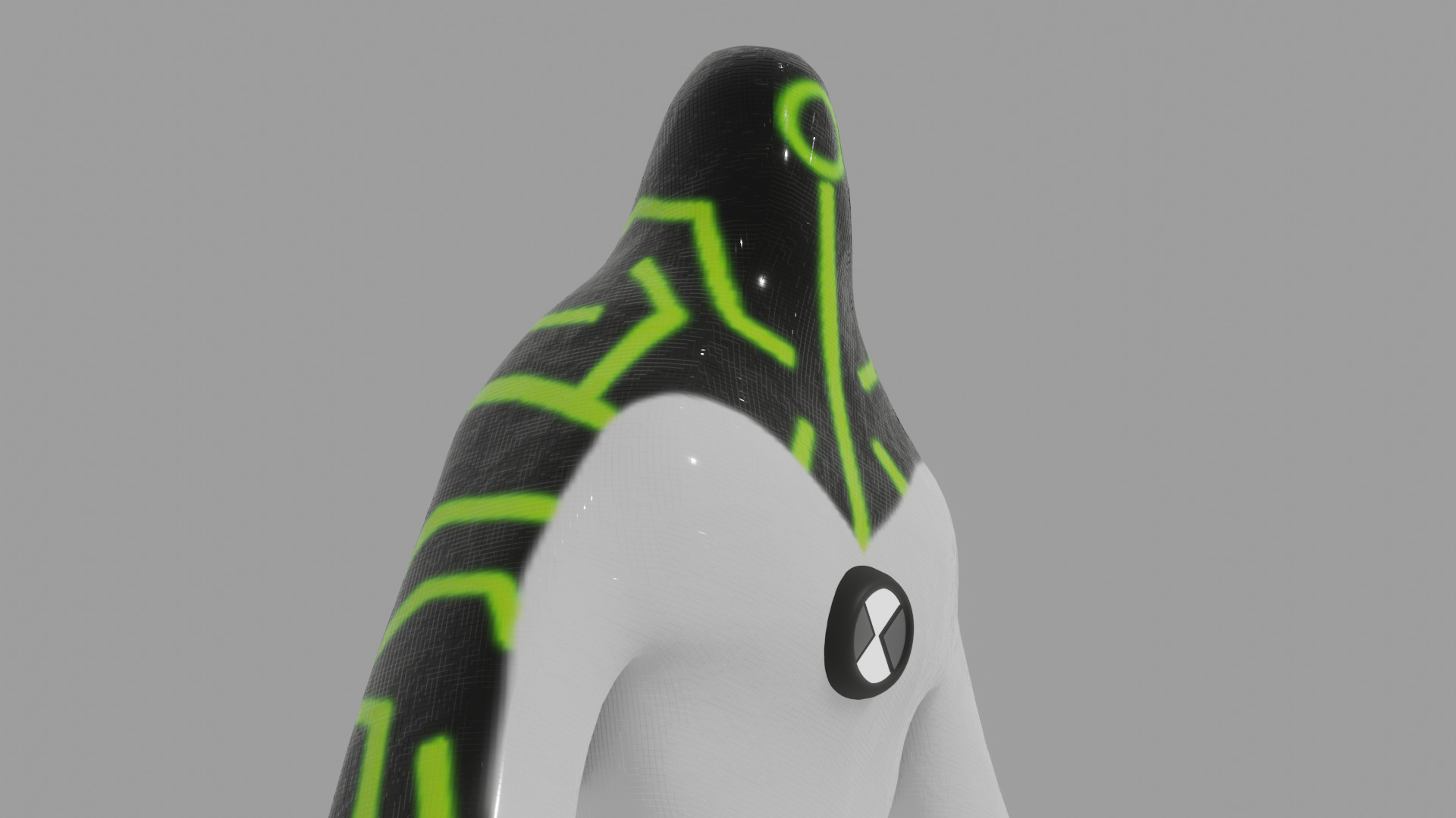 Alien Upgrade Ben 10 Classic 3D model_5