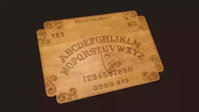 Spirit Ouija Board - PBR Game Ready  Low-poly 3D model