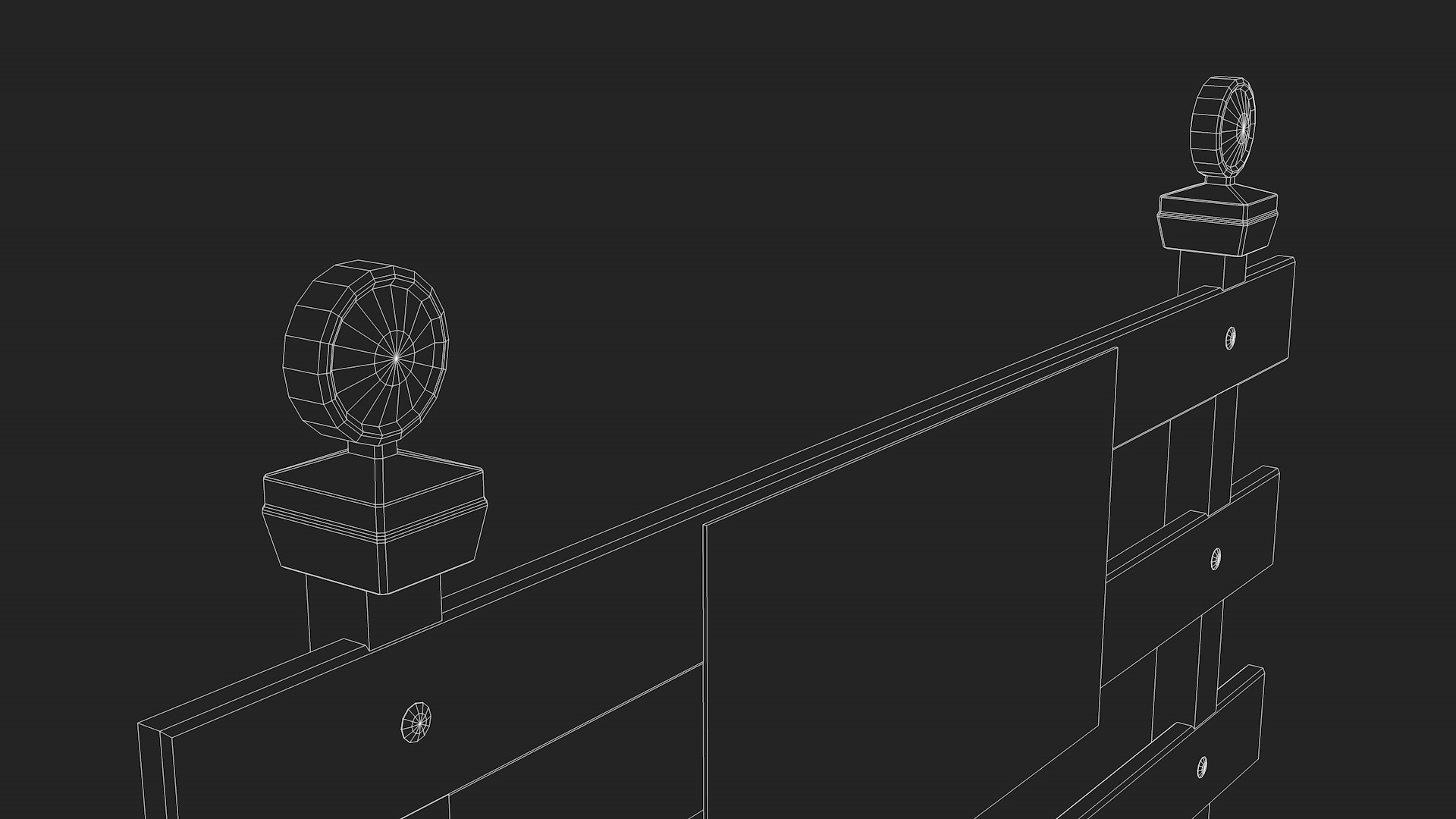 Traffic Road Close 3D Model 3D model_1