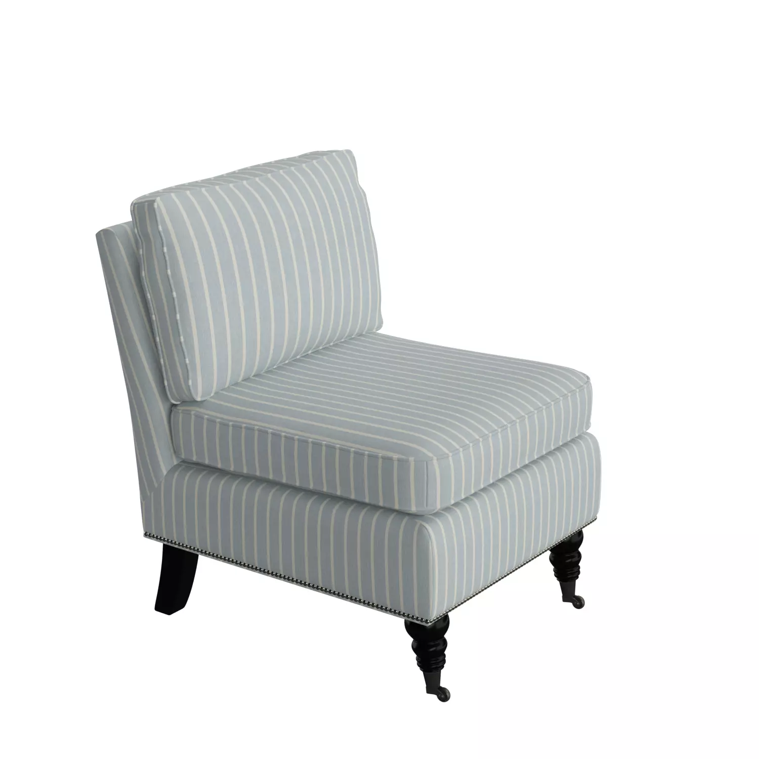 August Grove Slipper Chair 3D model_0