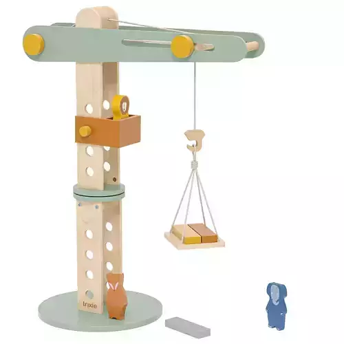 Holzkran Tiere mint ab 3 Jahren