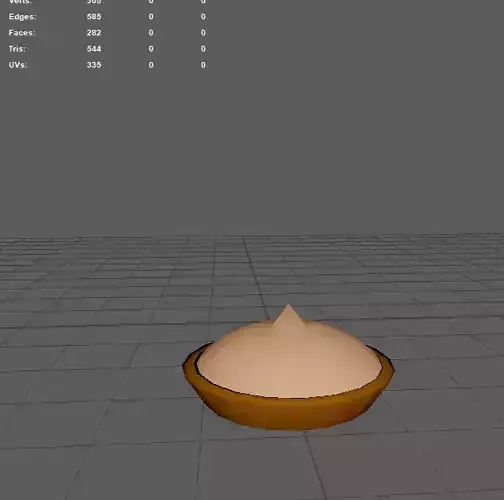 an easy to place toon pie asset