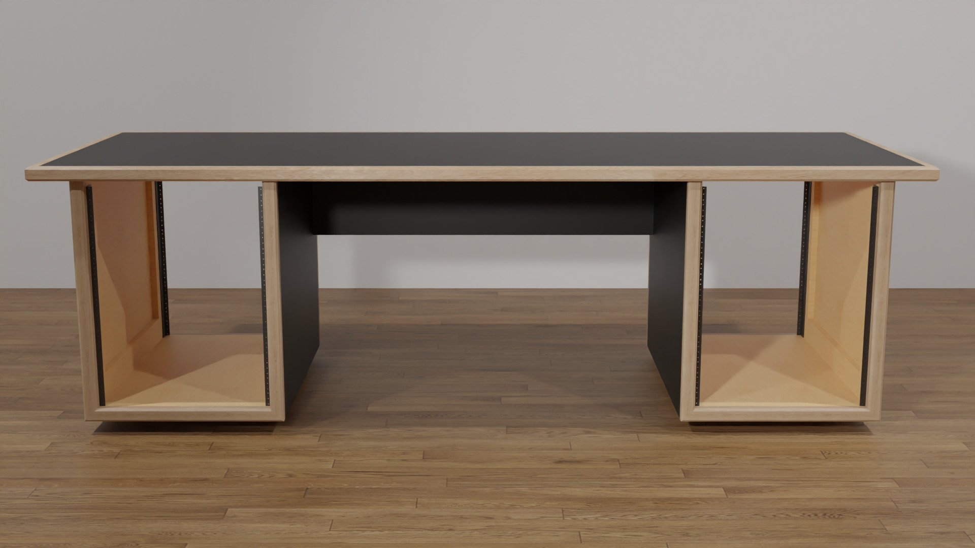 Miller Studio Desk by Path Design Free 3D model_1