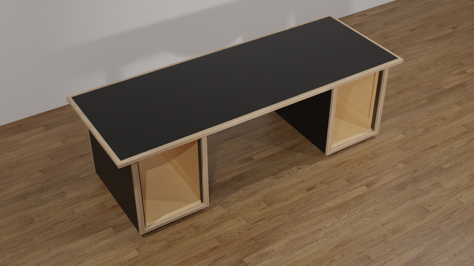 Miller Studio Desk by Path Design Free 3D model_2