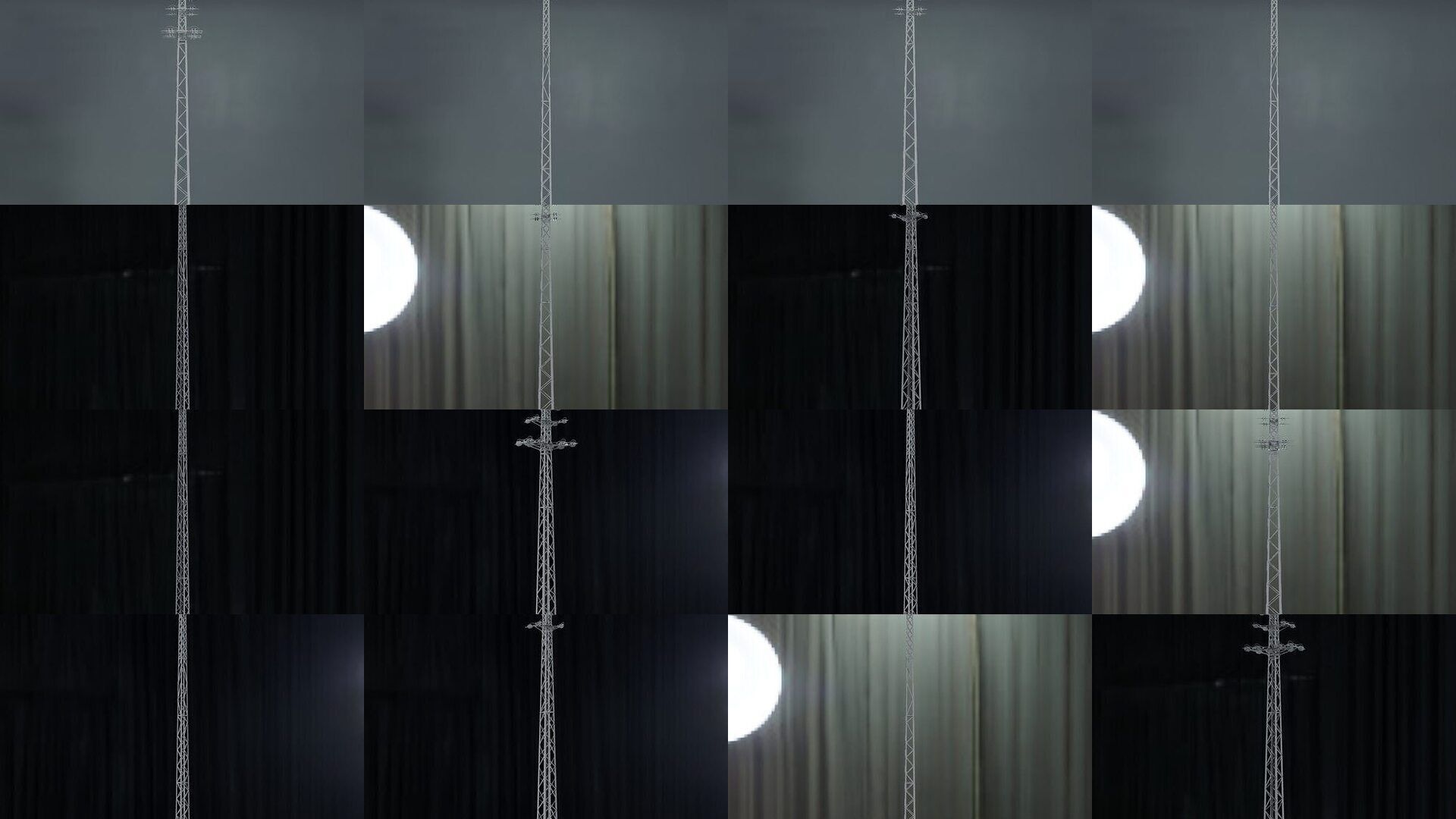 Electronic Steel Tower 1 3D Model Collection_1