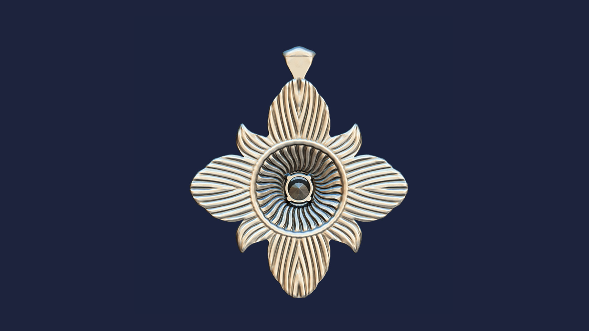 Celestia Flora Cross 3D print model_5