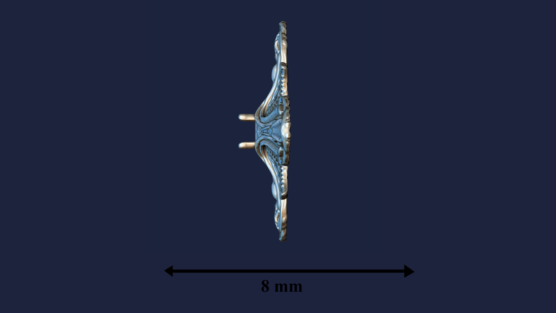 Celestia Flora Cross 3D print model_4