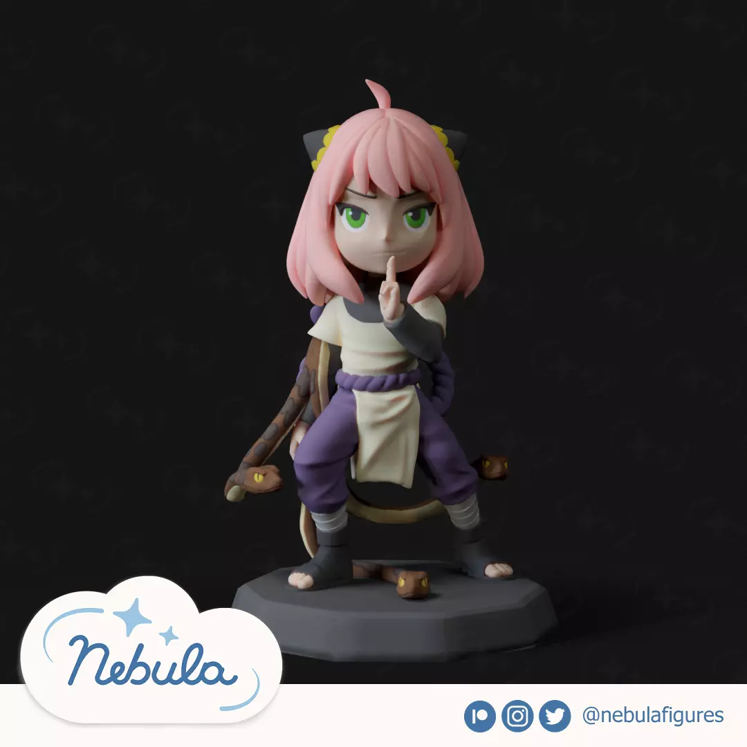 Anya - Orochimaru Cosplay 3D print model_0