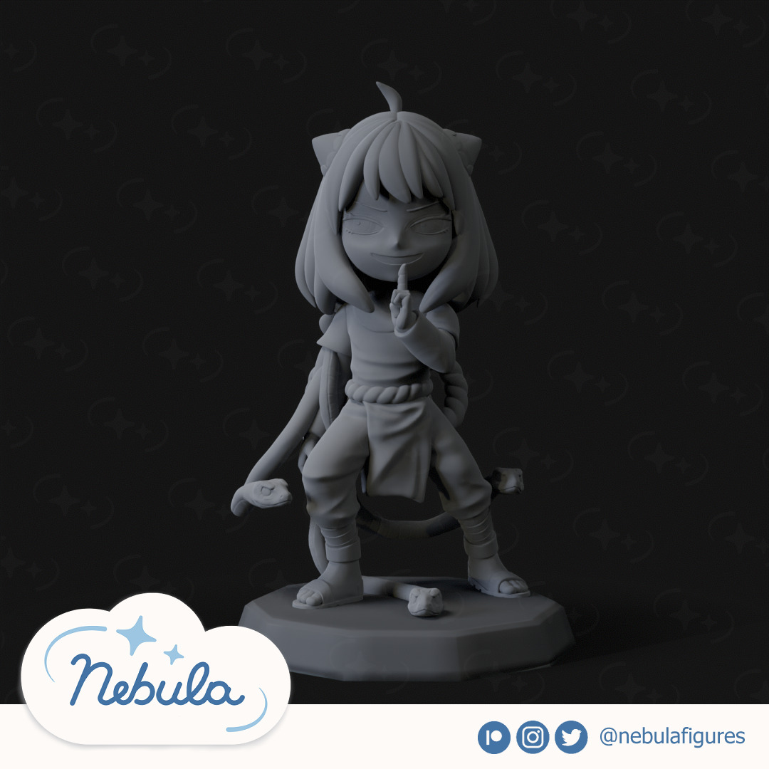 Anya - Orochimaru Cosplay 3D print model_3