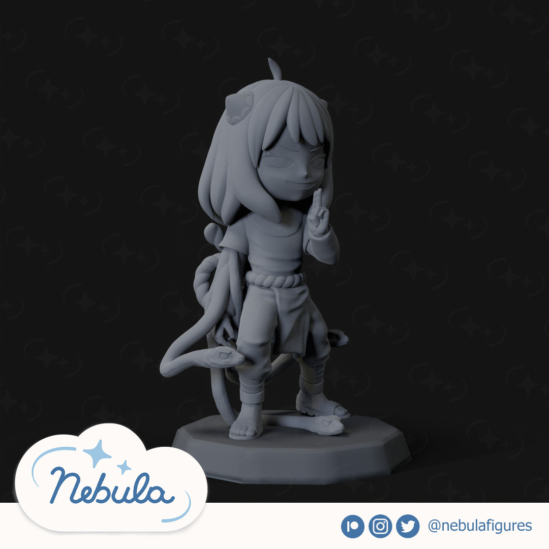 Anya - Orochimaru Cosplay 3D print model_7