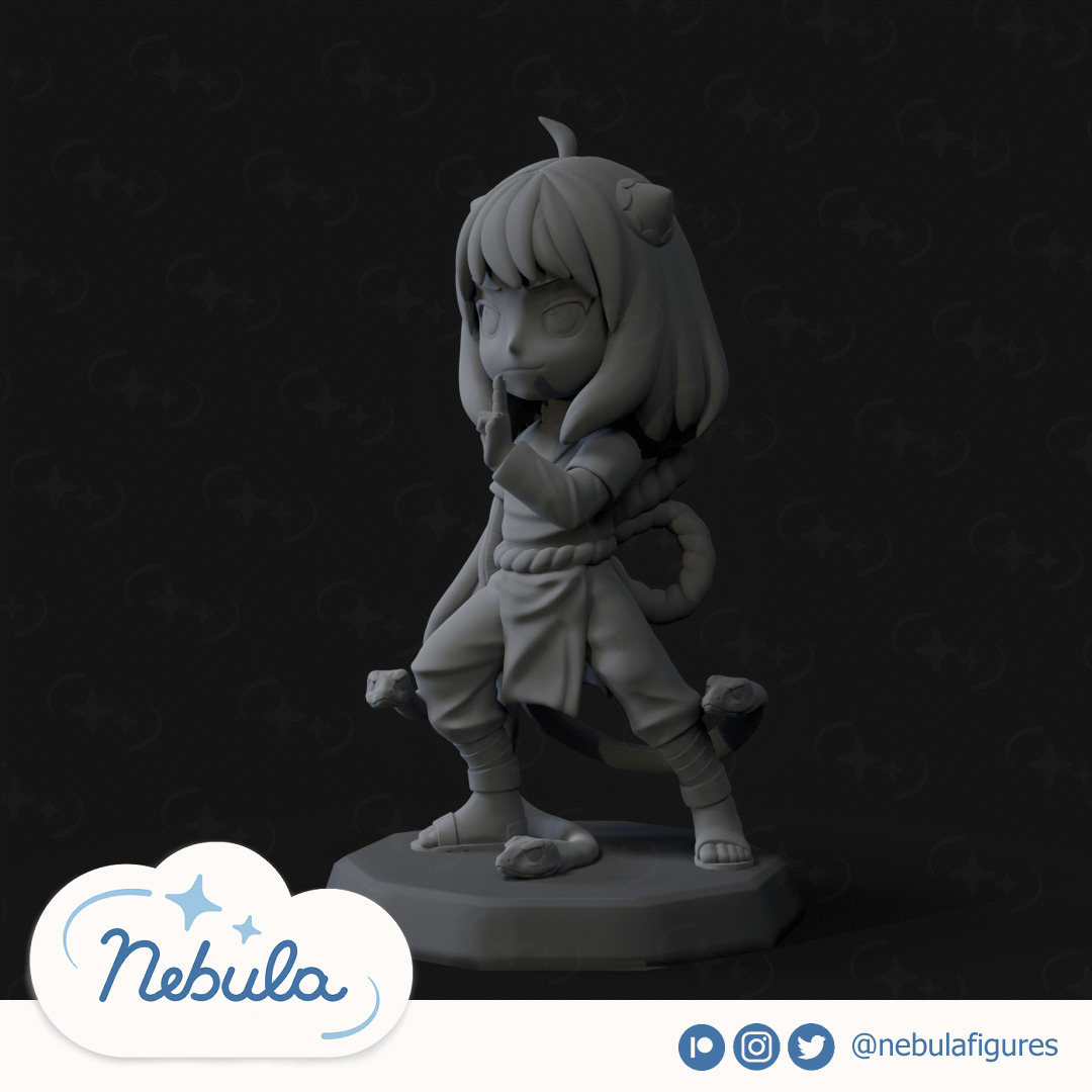 Anya - Orochimaru Cosplay 3D print model_9