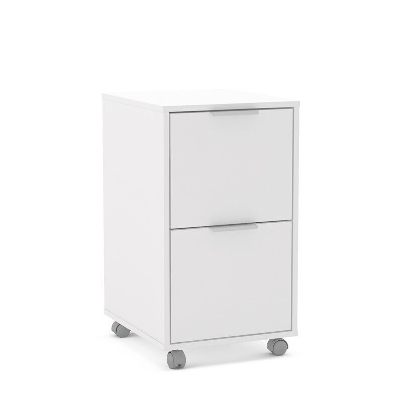 Dwendolyn Drawer Mobile File Cabinet 3D model_1