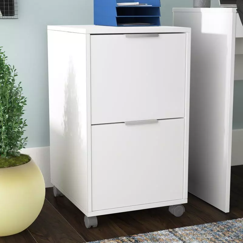 Dwendolyn Drawer Mobile File Cabinet 3D model_0