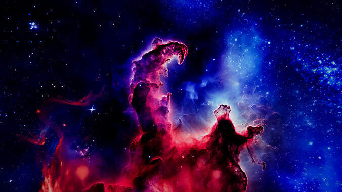 AAA Nebula skyboxes 3D model