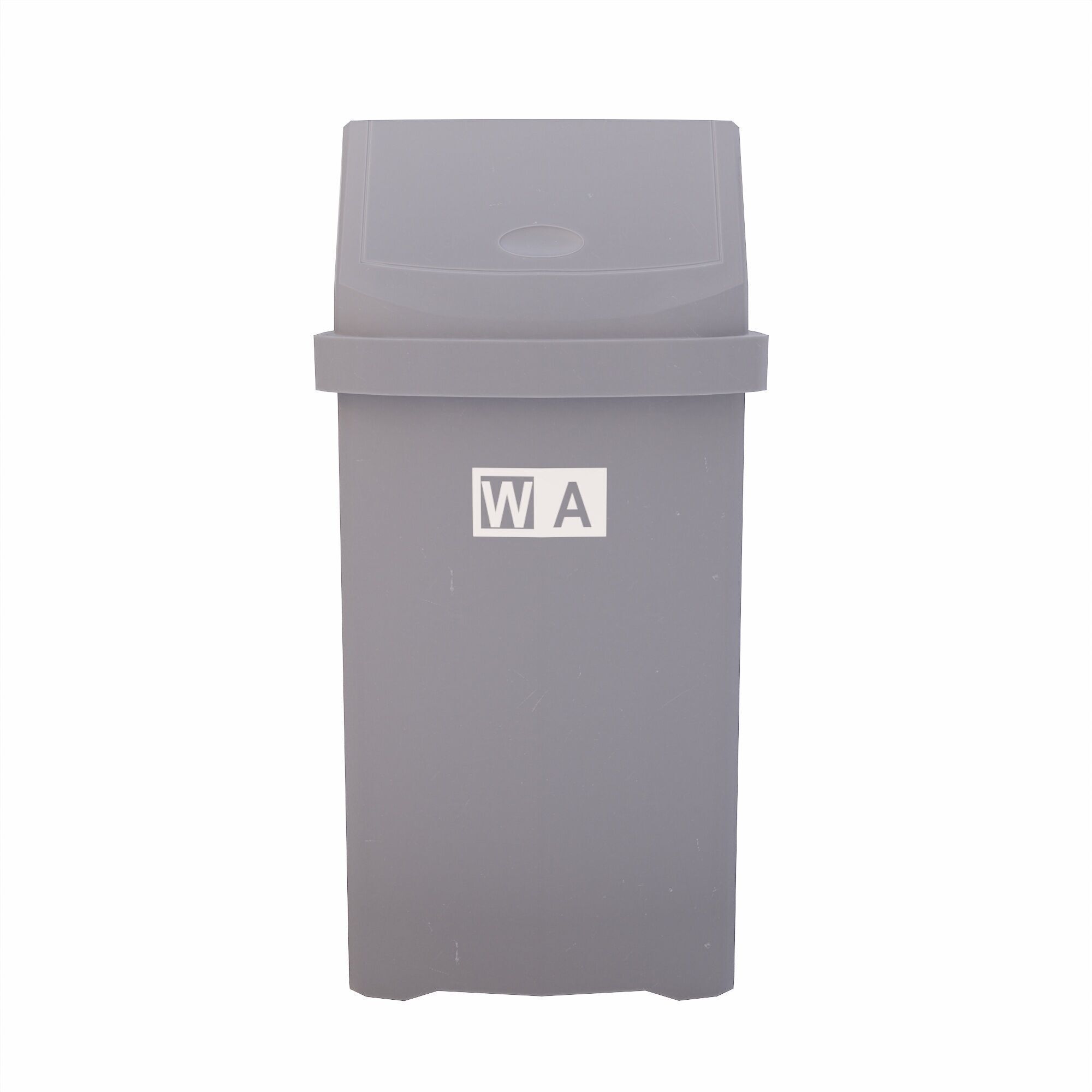 Toilet Dustbin lowpoly 3d model Low-poly 3D model_1