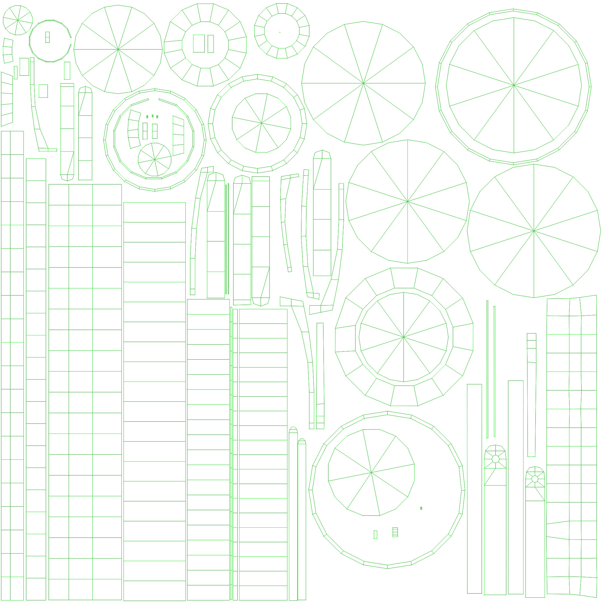 Kitchen utensils lowpoly 3d model Low-poly 3D model_8