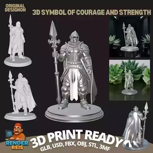 3D Reflection of Nobility and Defense 3D print model