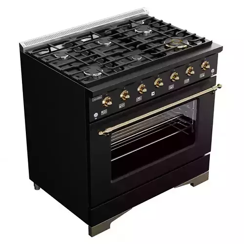Hallman Industries Gas Stove Classico Series 36 Inch