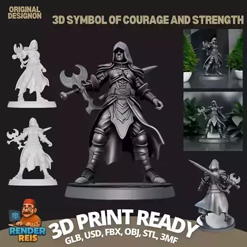 Master of Shadows 3D print model