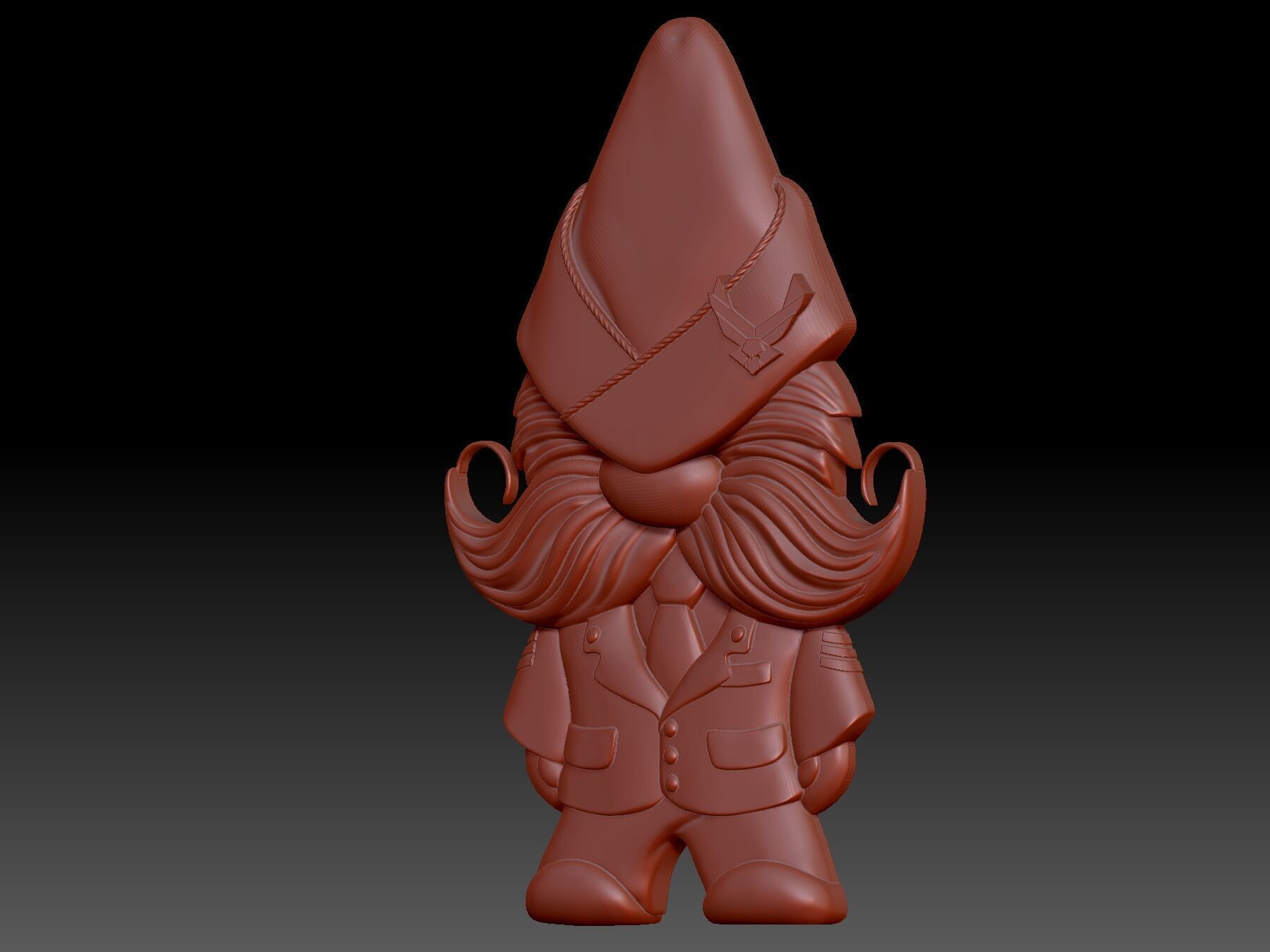 Gnome 3D print model_4