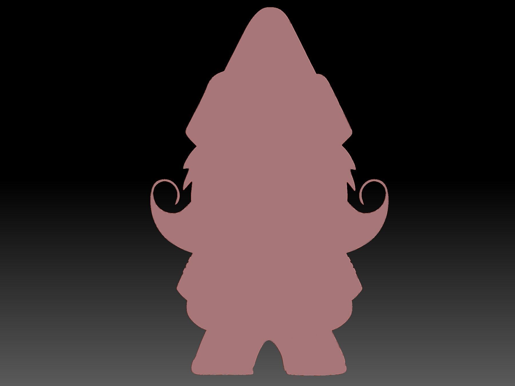 Gnome 3D print model_2