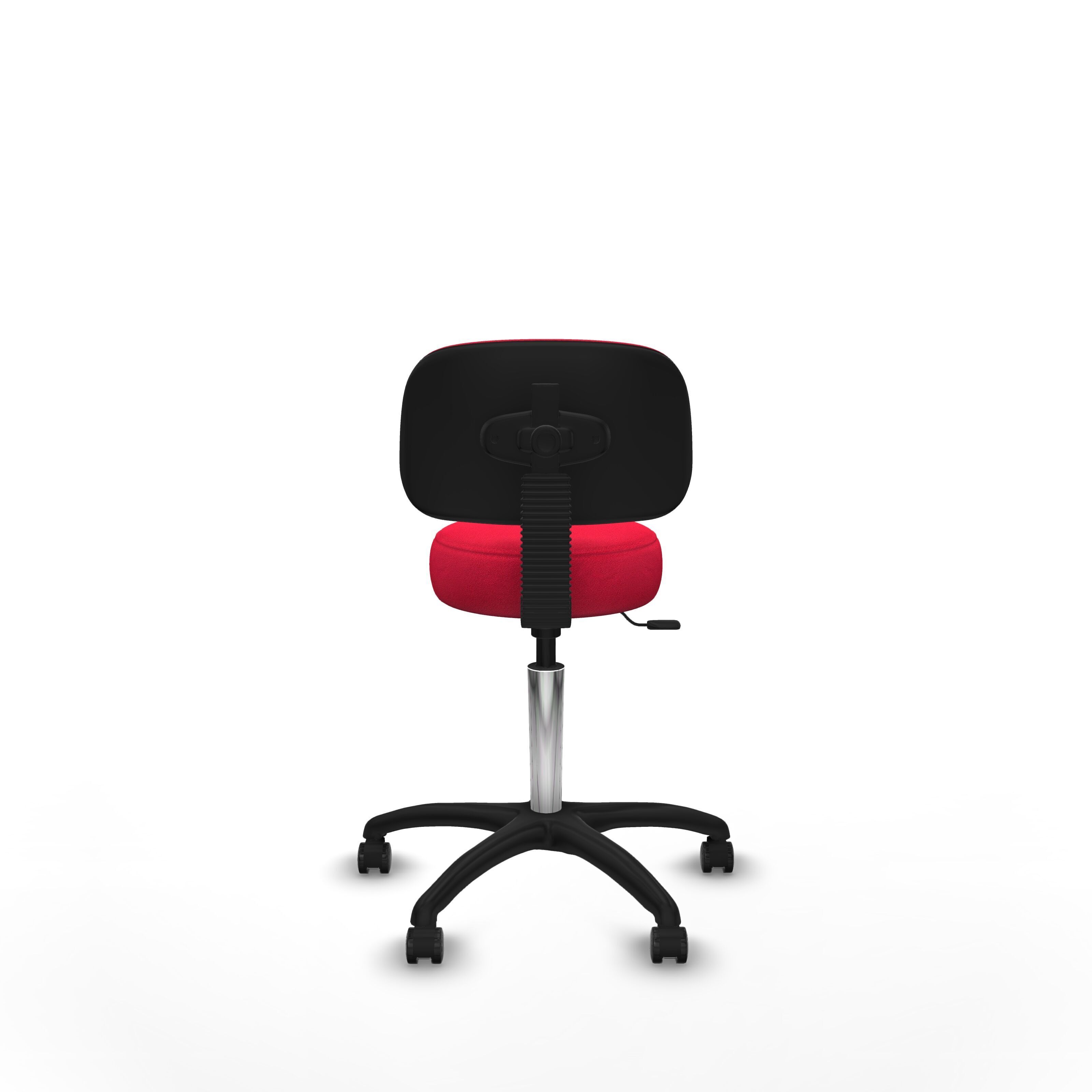 Modern Office Chair Low-poly 3D model_5