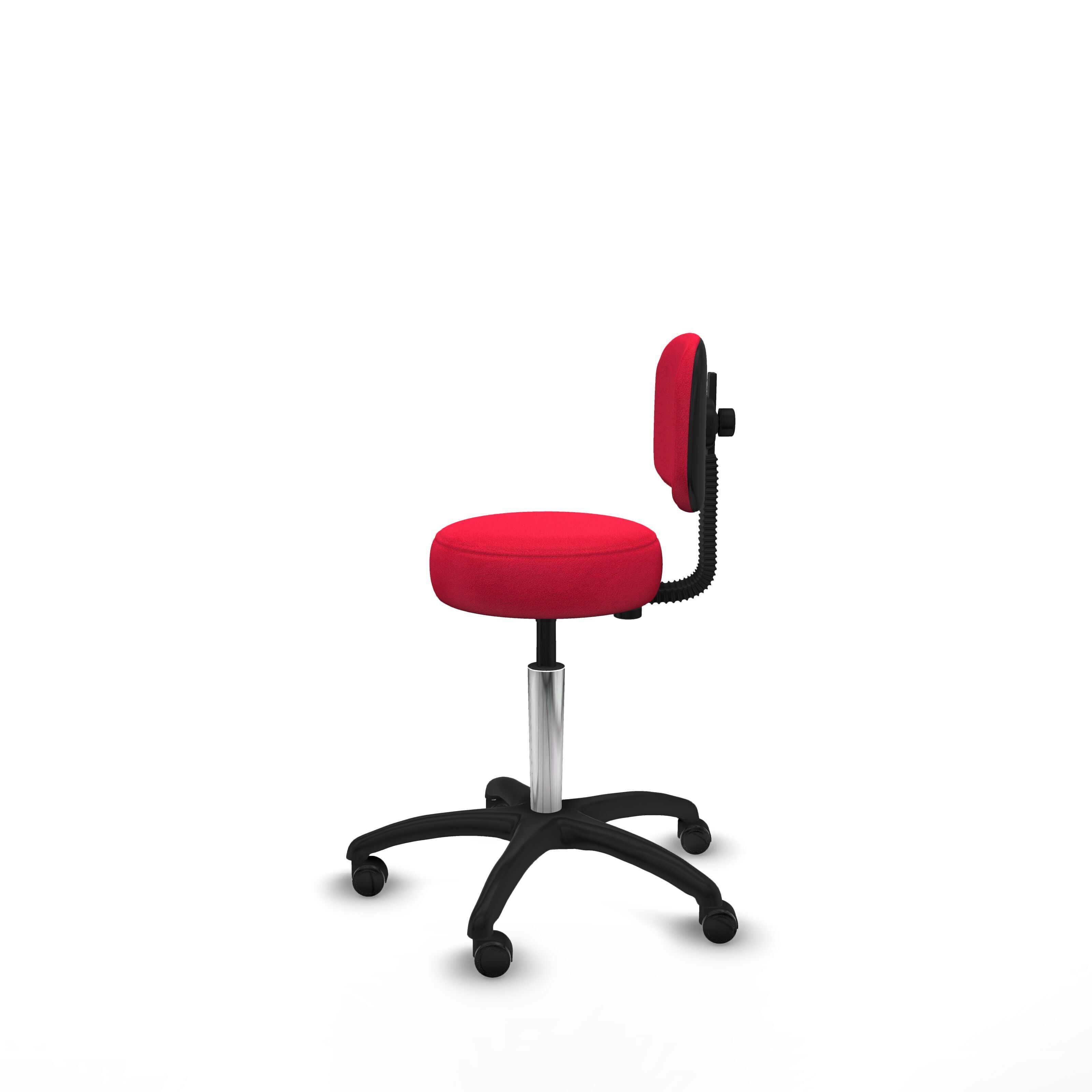 Modern Office Chair Low-poly 3D model_3