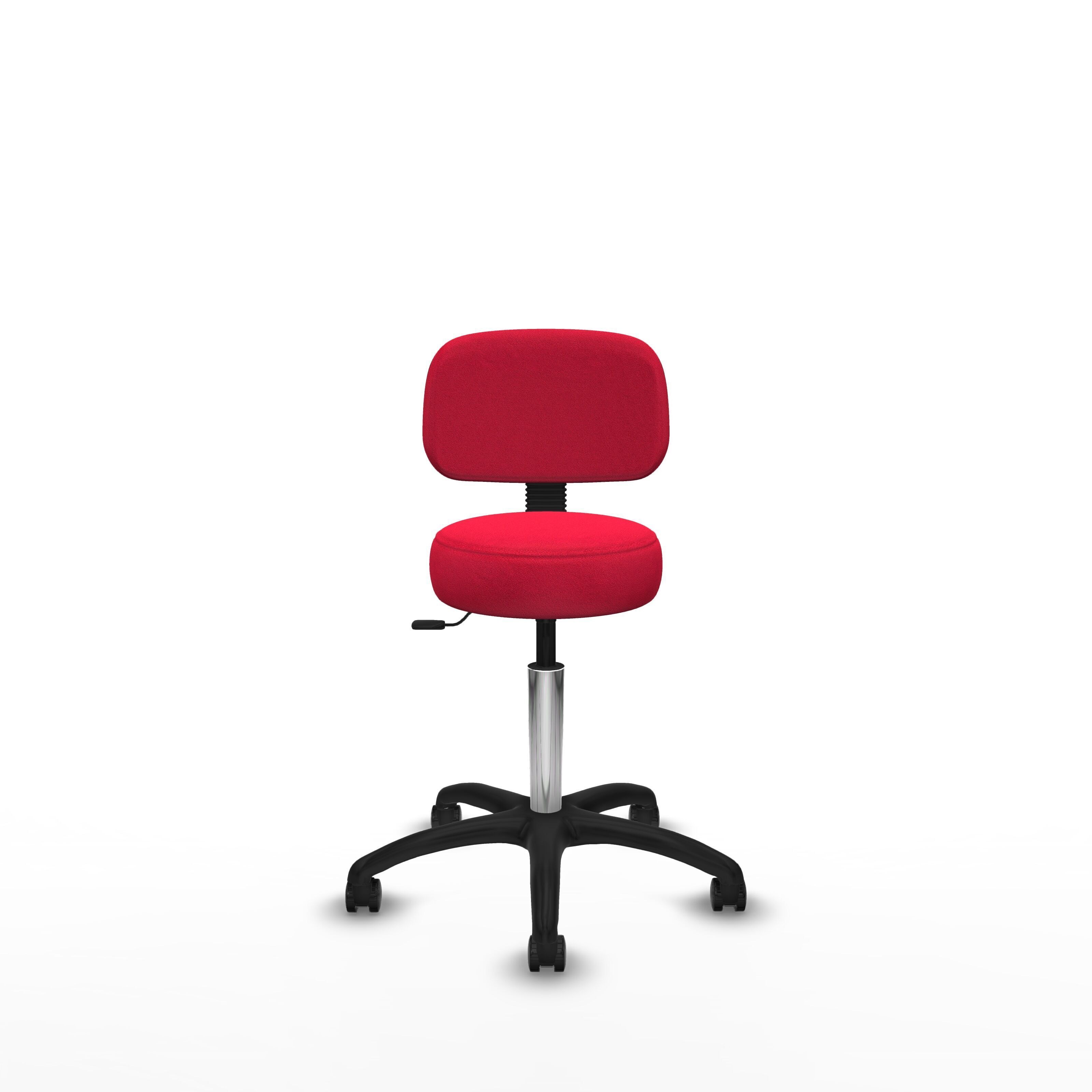 Modern Office Chair Low-poly 3D model_1