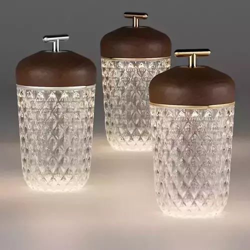 SAINT LOUIS Folia Dar Wood Portable Lamp