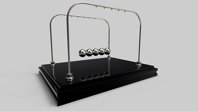 Newtons Ball CG1 3D model
