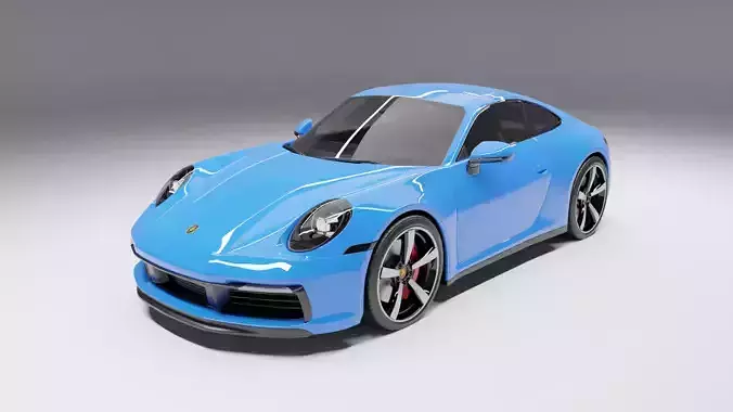 PORSCHE 911 BLUE