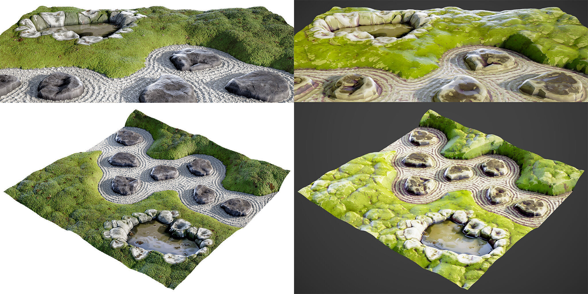 Make It Stylize - Substance Designer Custom Node Low-poly 3D model_6