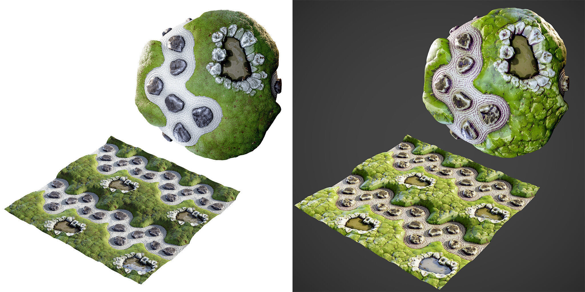 Make It Stylize - Substance Designer Custom Node Low-poly 3D model_9