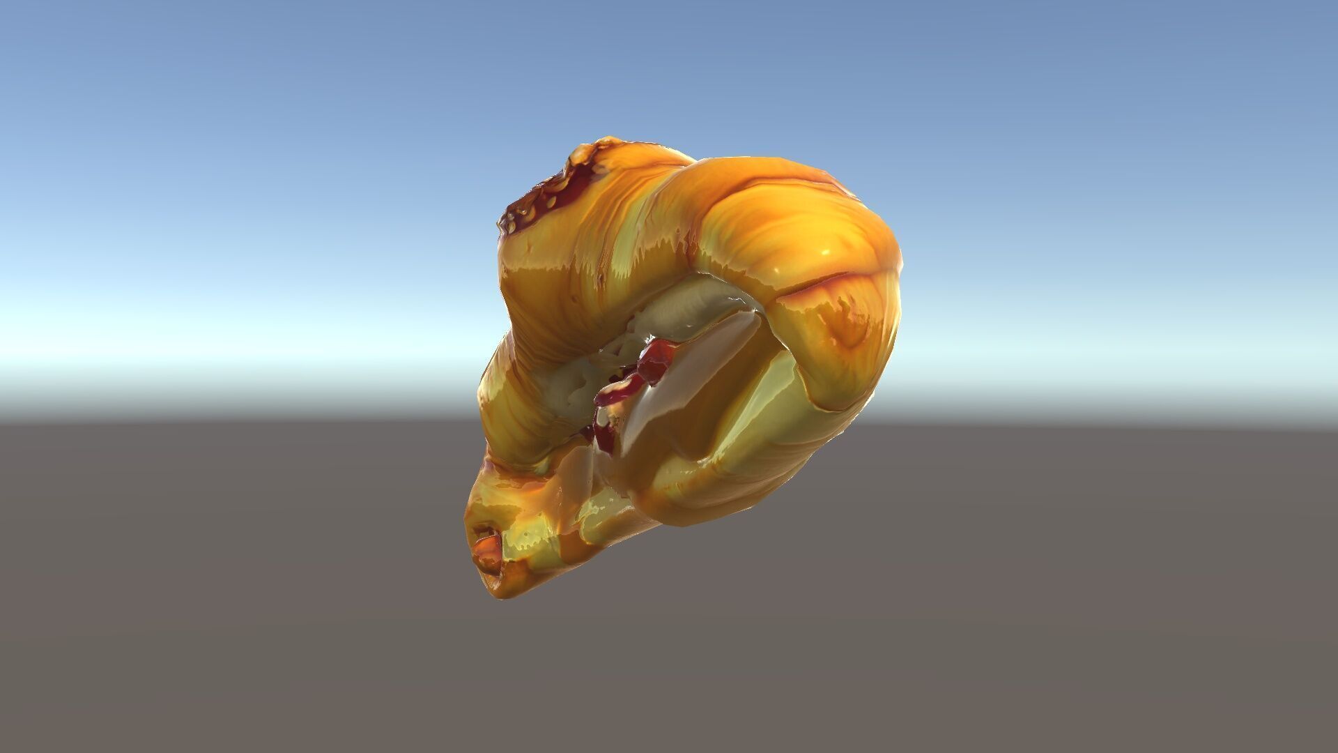Caramel Pecan Croissant D Model Pack Low-poly 3D model_34