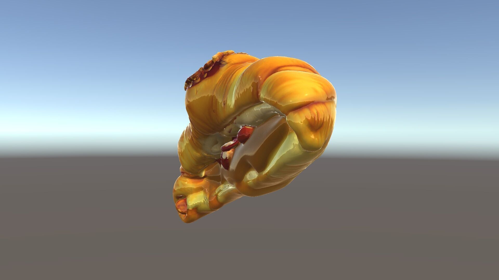 Caramel Pecan Croissant D Model Pack Low-poly 3D model_11