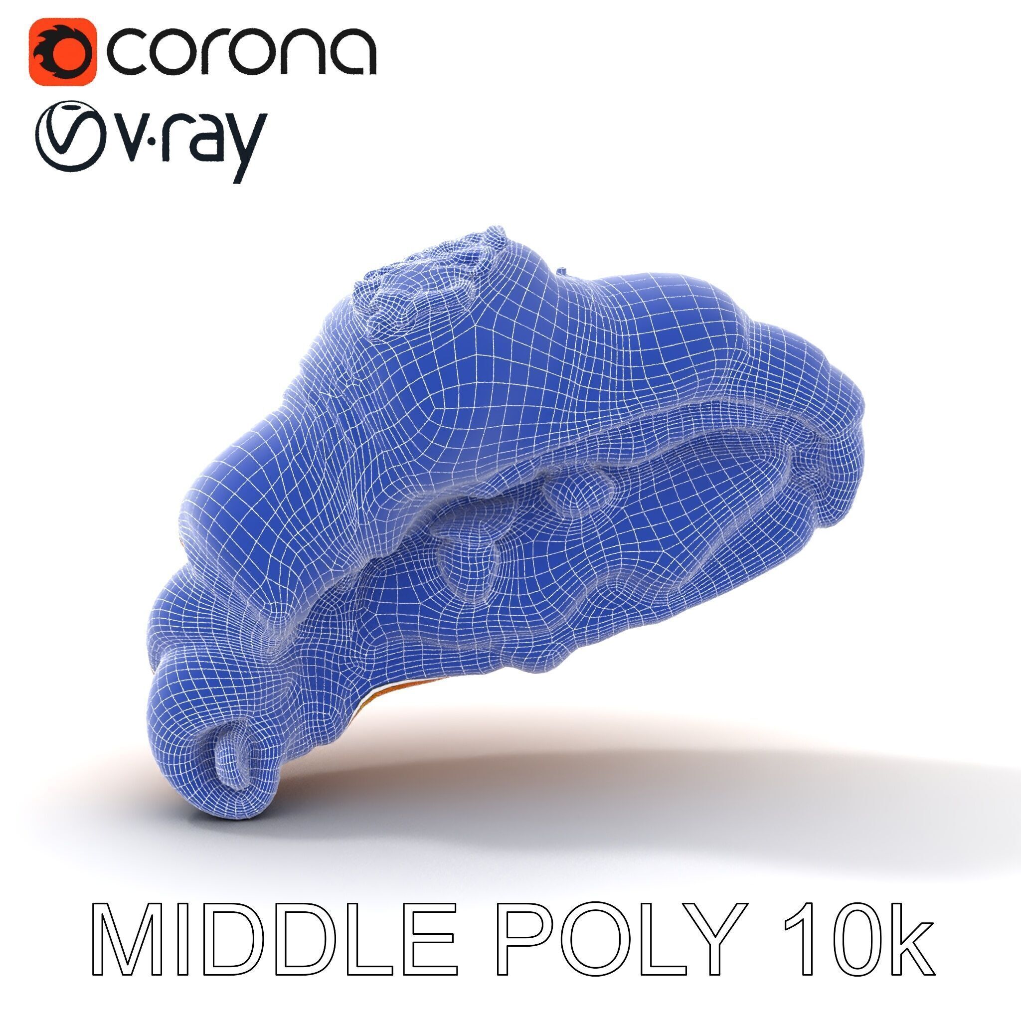 Caramel Pecan Croissant D Model Pack Low-poly 3D model_33