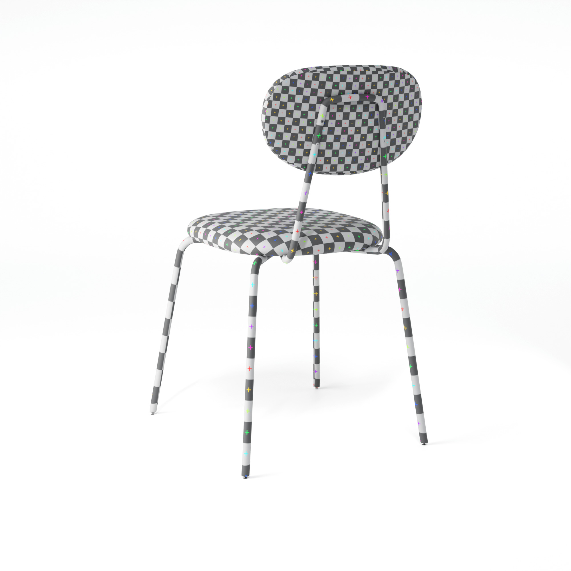 OSTANO Chair Ikea 3D Model Low-poly 3D model_4