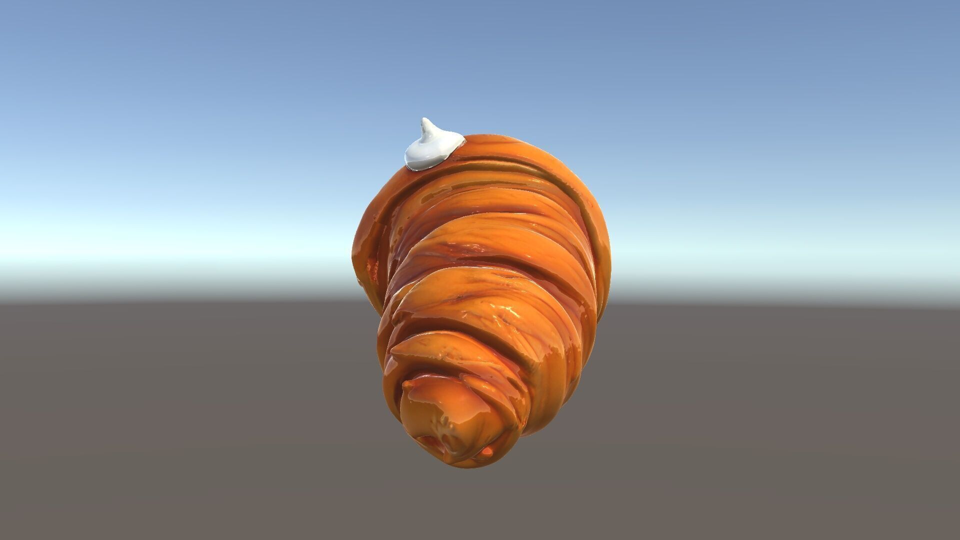 Realistic Croissant Model Pack for D Rendering Low-poly 3D model_5
