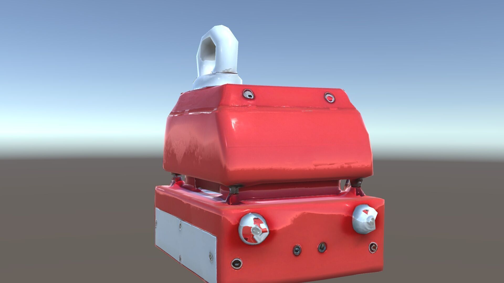 Industrial Magnet Hoist D Model Pack Low-poly 3D model_31