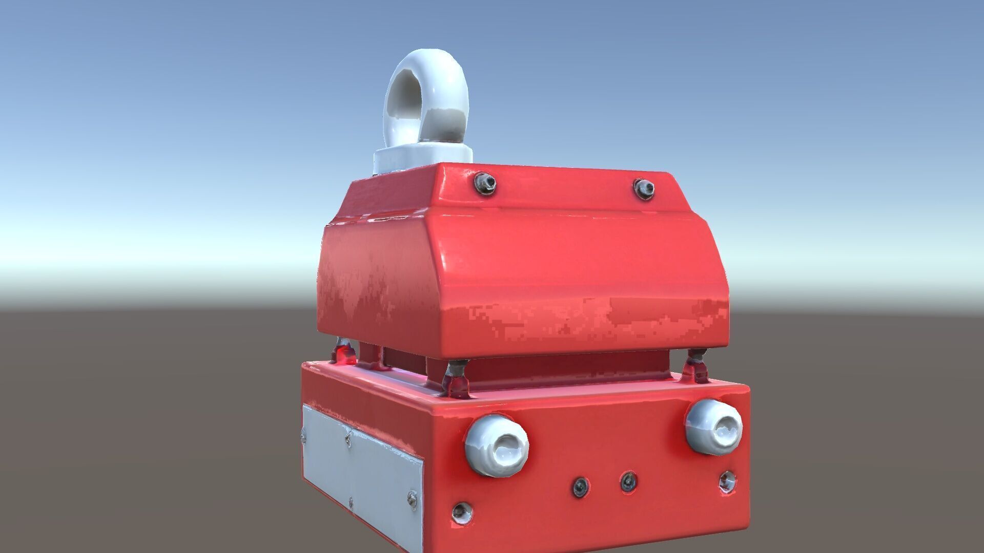 Industrial Magnet Hoist D Model Pack Low-poly 3D model_17