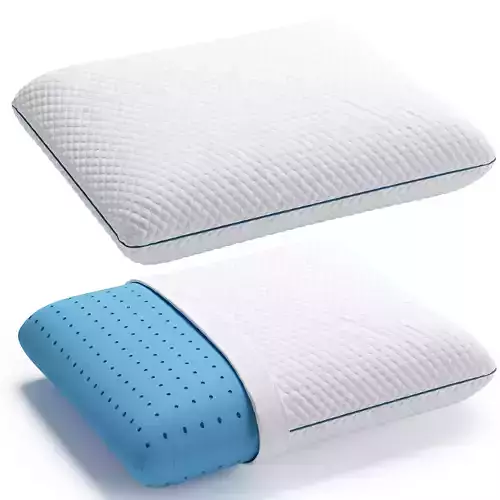 Memory Foam Pillow 3D model